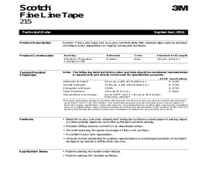 3M 218-4X60YD - Scotch Fine Line Tape 218 4 in x 60 yd
