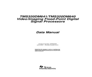 TMS320DM641AGNZ6.pdf