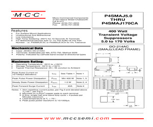 P4SMAJ20CA.pdf