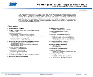 SST39WF1601-70-4I-B3KE-T.pdf