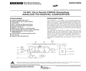 ADS7809U/1KE4.pdf