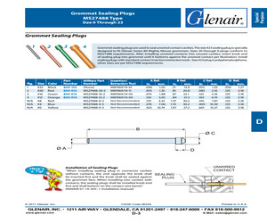 M39029-56-351 Datasheet(PDF) - Glenair, Inc.