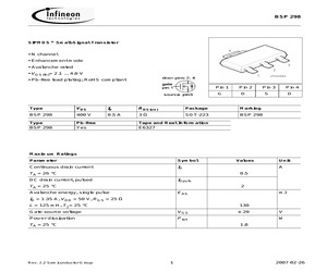 BSP298-L6327.pdf