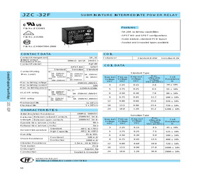 JZC-32F/009ZLQ - AI Datasheet.Directory - Datasheet & Application Note