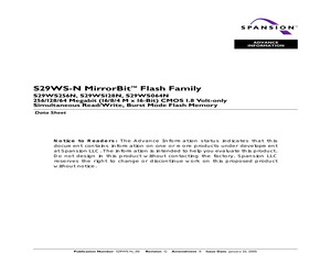 S29WS064N0LBFW110.pdf