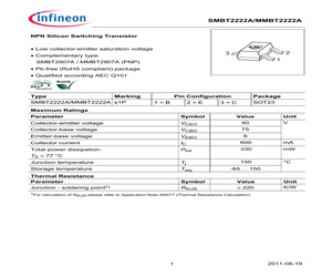 SMBT2222AE6327HTSA1.pdf