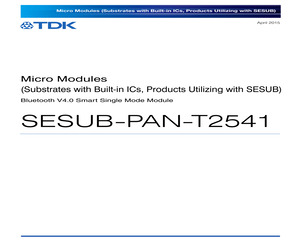 SESUB-PAN-T2541 EVK.pdf