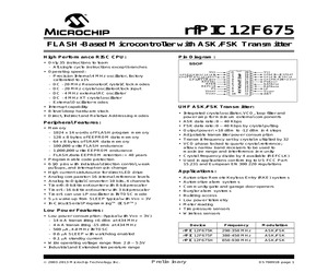 RFPIC12F675FT-E/SS.pdf