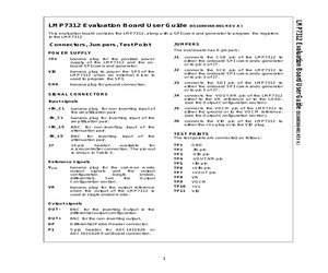 LMP7312MAEVAL/NOPB.pdf