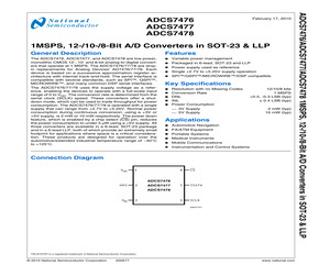 ADCS7478AIMF/NOPB.pdf